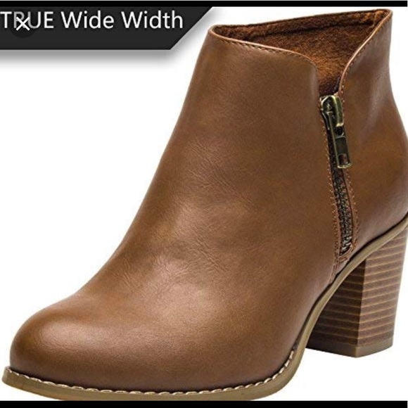 Forever 21 wide brown (plus size) boots - Picture 1 of 4